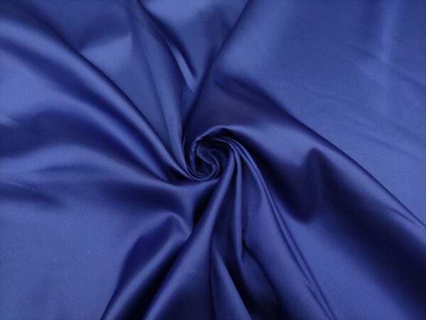 Tessuto Mikado tinta unita blu elettrico