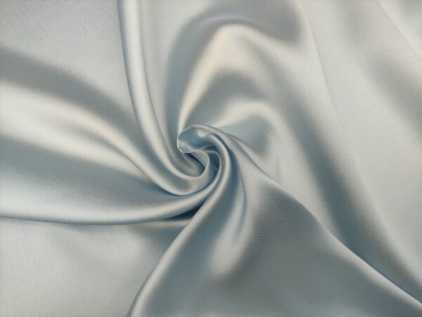 Tessuto Mikado tinta unita celeste