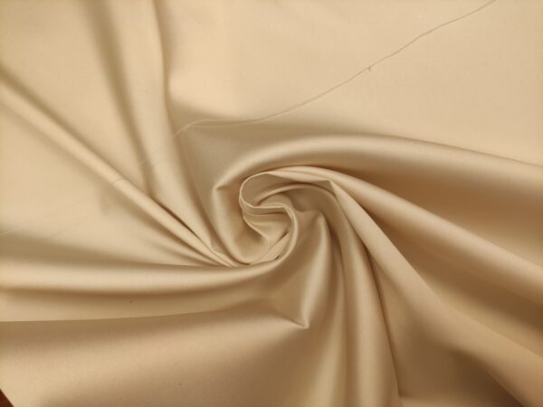 Tessuto Mikado tinta unita ecru