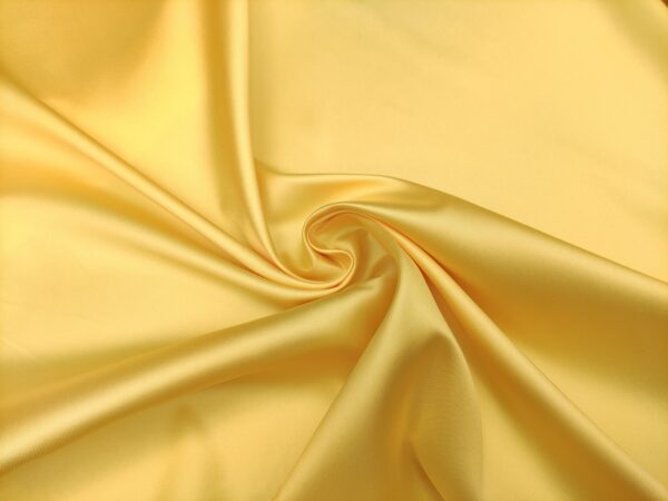 Tessuto Mikado tinta unita giallo