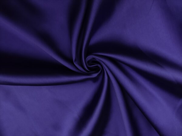 Tessuto Mikado tinta unita indaco