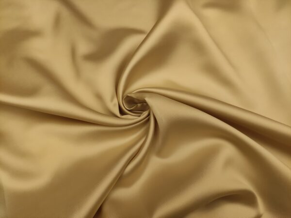 Tessuto Mikado tinta unita oro