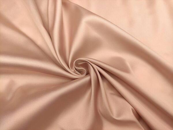 Tessuto Mikado tinta unita powder