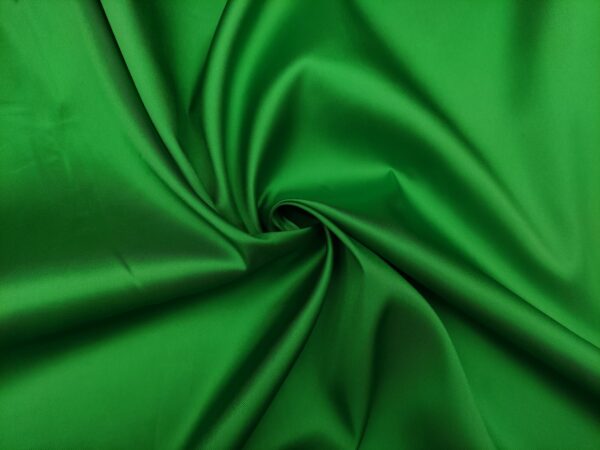 Tessuto Mikado tinta unita verde prato