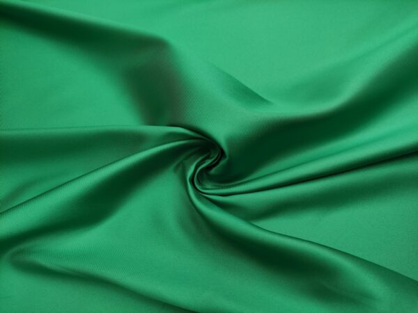 Tessuto Mikado tinta unita verde smeraldo