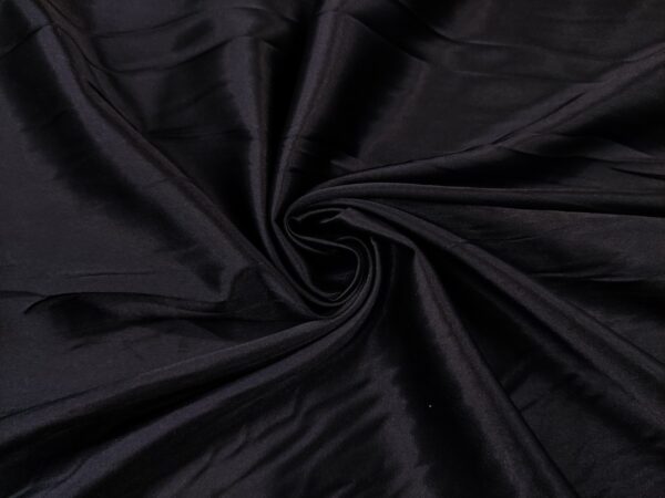 Tessuto Satin leggero elasticizzato tinta unita blu notte