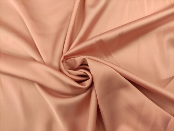 Tessuto Satin leggero elasticizzato tinta unita rosa
