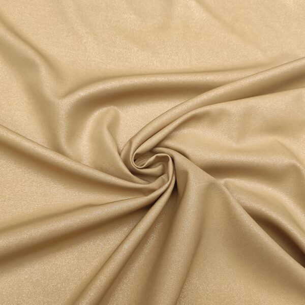 Tessuto Cady Elasticizzato lurex beige - argento