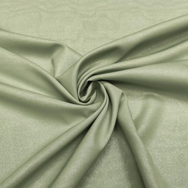 Tessuto Cady Elasticizzato lurex salvia - argento