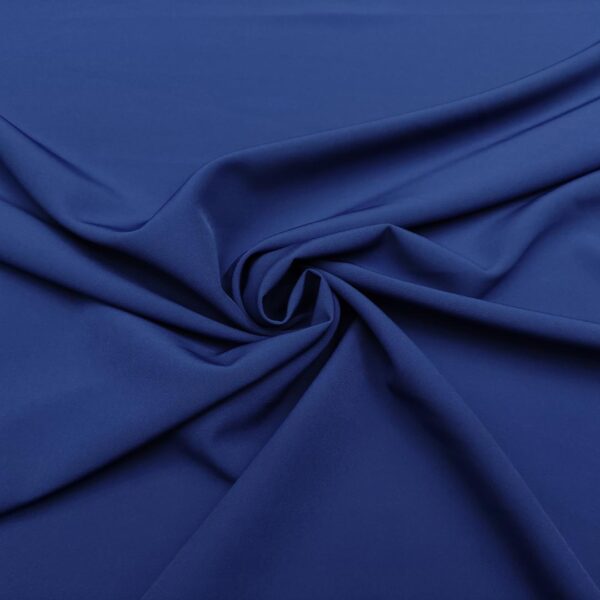 Tessuto Cady Elasticizzato tinta unita blue royale
