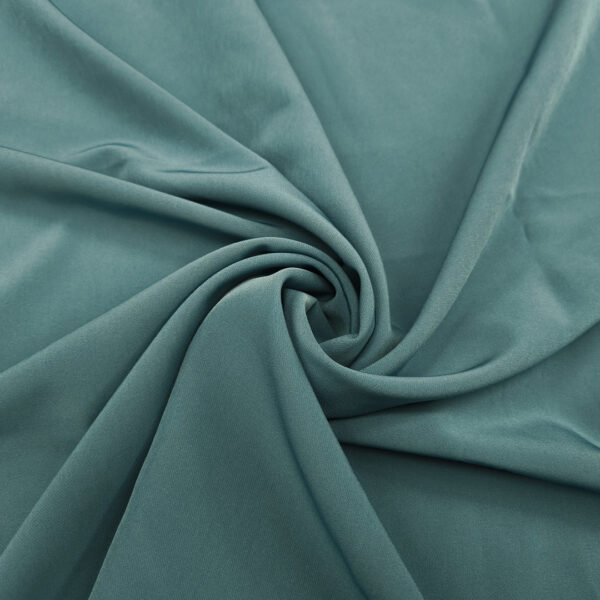 Tessuto Cady Elasticizzato tinta unita ottanio