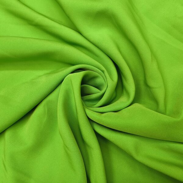 Tessuto Cady Elasticizzato tinta unita verde acido