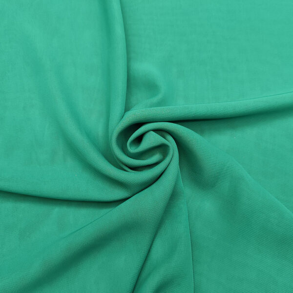 Tessuto Chiffon tinta unita verde smeraldo