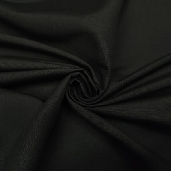 Tessuto cotone per arredamento tinto in filo nero