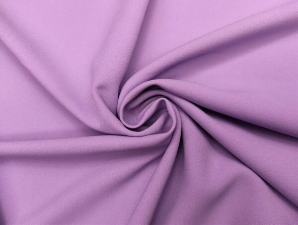 Tessuto Crepe Cady tinta unita lilla