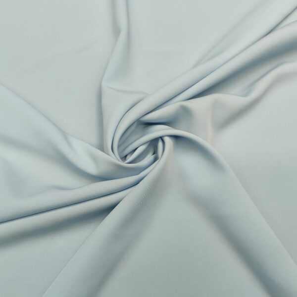 Tessuto Crepe morbido Elegance tinta unita celeste polvere