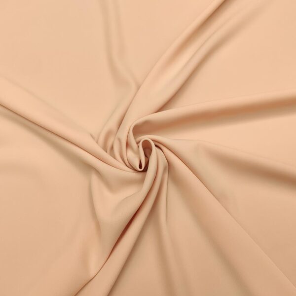 Tessuto Crepe morbido Elegance tinta unita rosa pesco