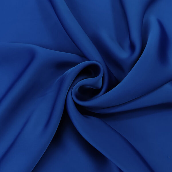 Tessuto Doppio raso leggero tinta unita blu elettrico