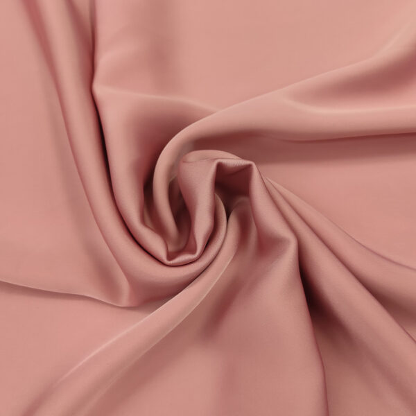 Tessuto Doppio raso leggero tinta unita rosa antico