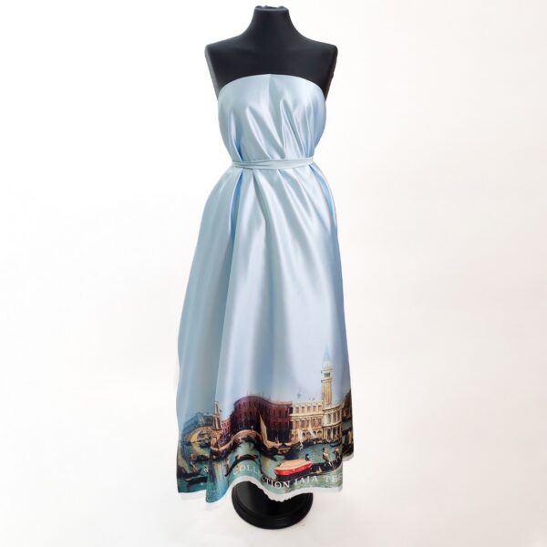 Tessuto Duchesse a fantasia Venezia