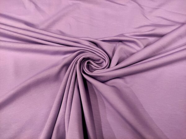 Tessuto Felpa estiva di Cotone in tinta unita lilla
