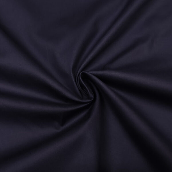 Tessuto Gabardine di cotone tinta unita blu