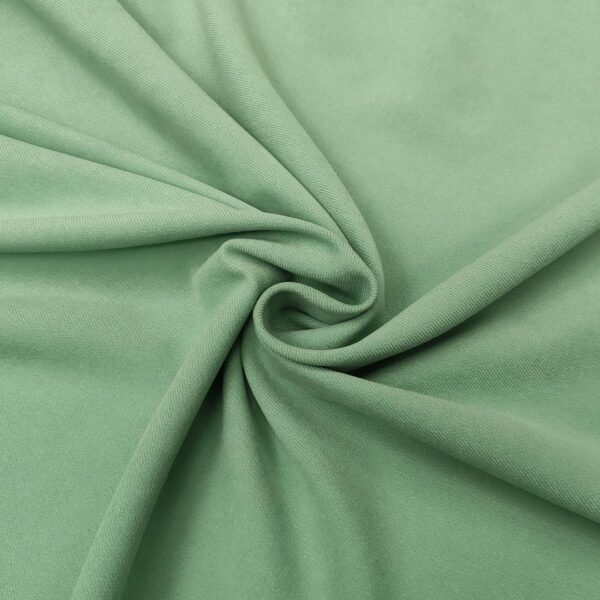 Tessuto Cady Elasticizzato peso autunnale effetto velluto tinta unita salvia