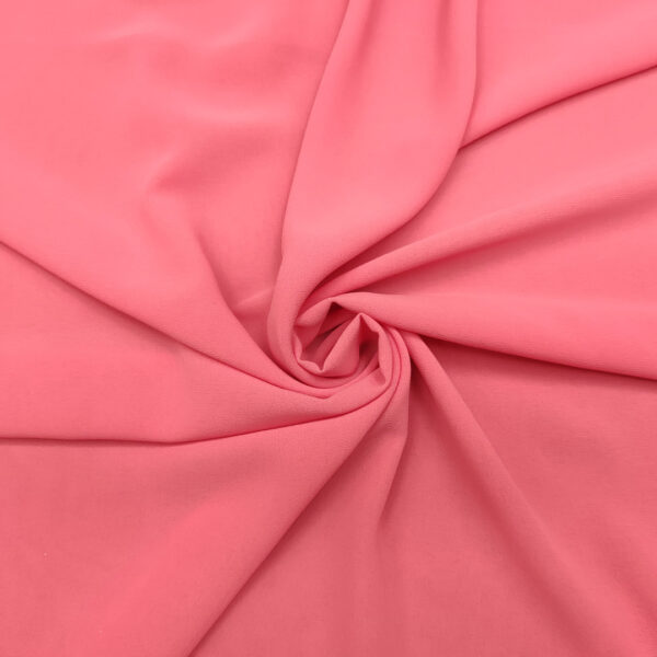 Tessuto Georgette tinta unita big bubble