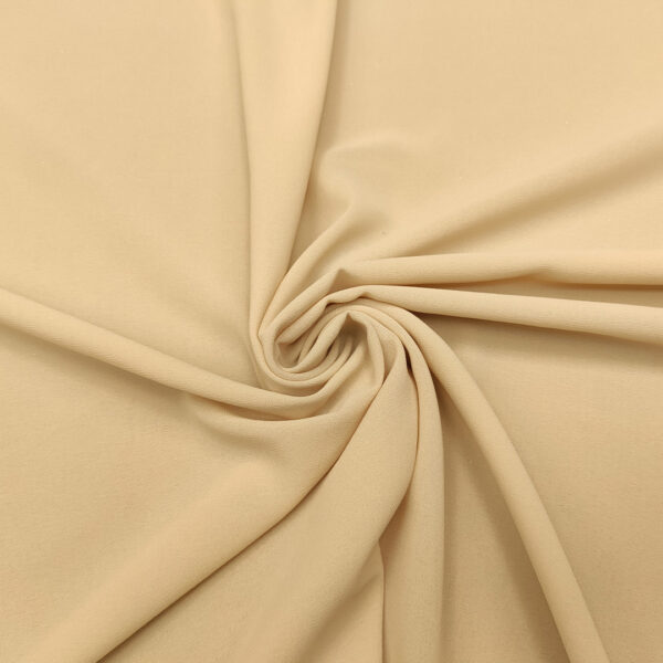 Tessuto Georgette tinta unita champagne