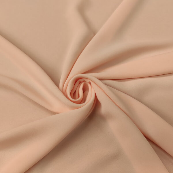 Tessuto Georgette tinta unita rosa cipria
