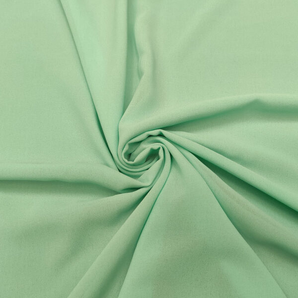 Tessuto Georgette tinta unita verdino