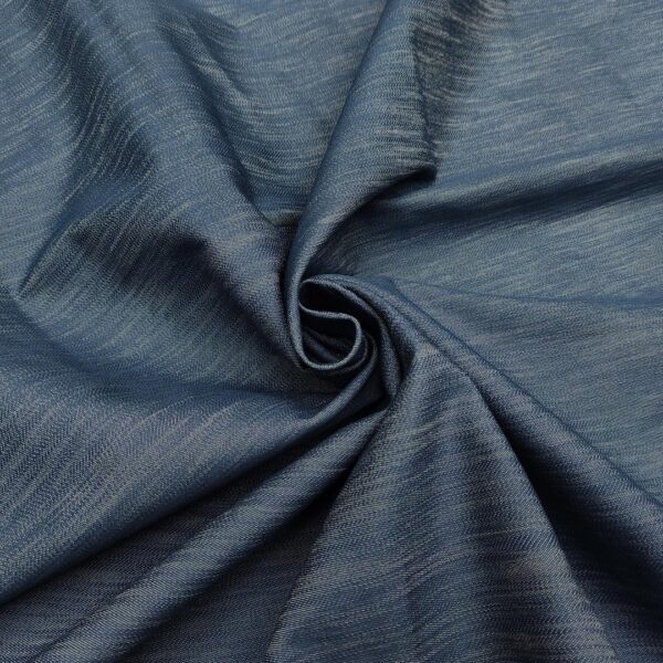 Tessuto Jeans estivo tinta unita blu