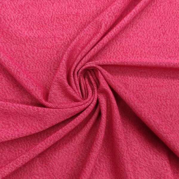 Tessuto Jersey leggero lurex tinta unita fucsia