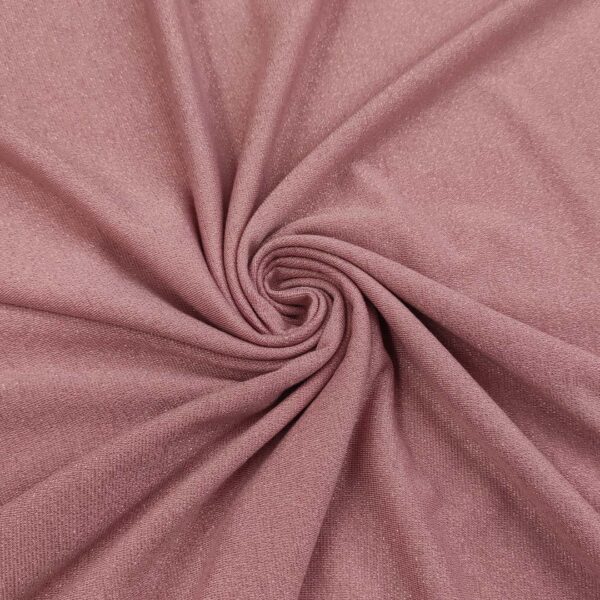 Tessuto Jersey leggero lurex tinta unita rosa