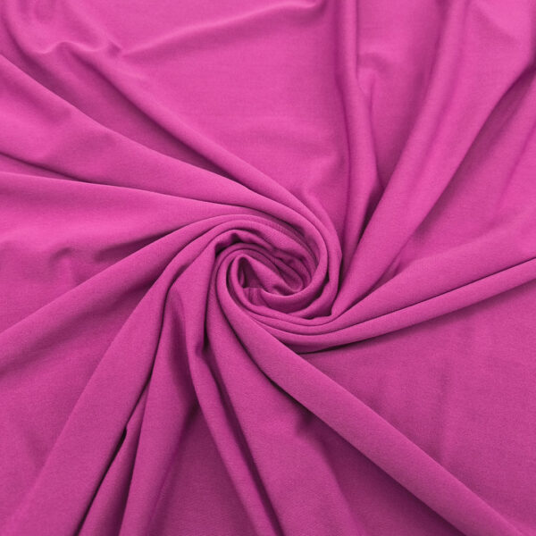 Tessuto Jersey leggero in tinta unita ciclamino