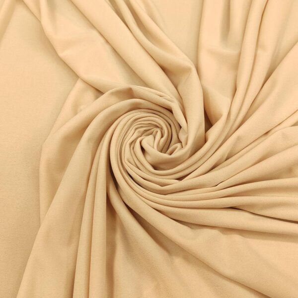 Tessuto Jersey leggero in tinta unita nude