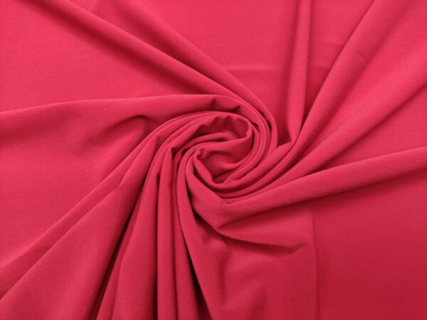 Tessuto Jersey leggero in tinta unita berry