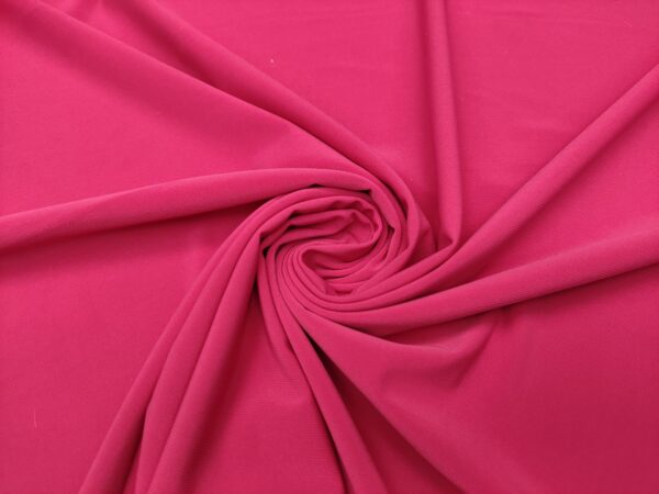 Tessuto Jersey leggero in tinta unita fucsia