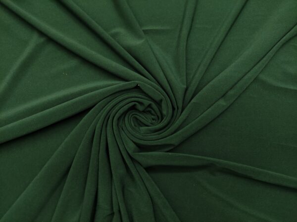 Tessuto Jersey leggero in tinta unita verde bottiglia