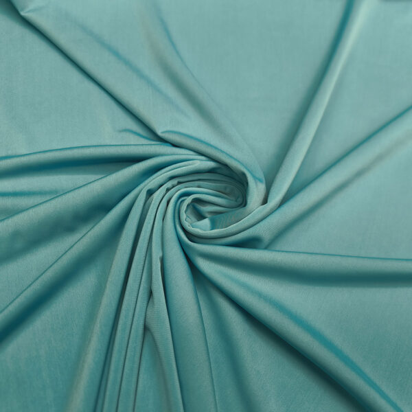 Tessuto Lycra tinta unita turchese