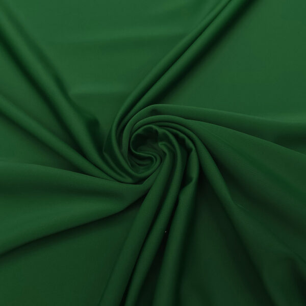Tessuto Lycra opaca in tinta unita verde