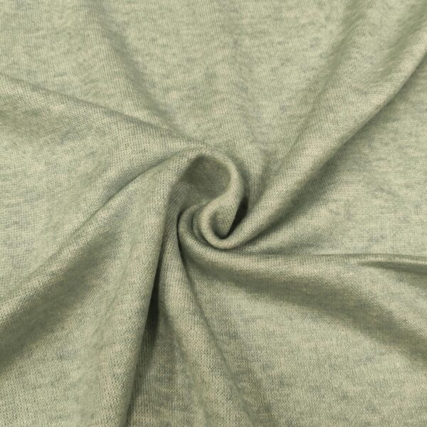 Tessuto Maglia Mano Cashmere in tinta unita menta
