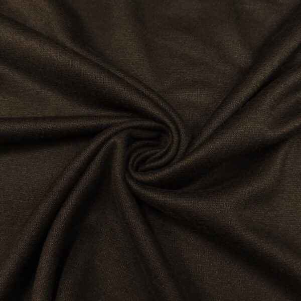 Tessuto Maglia Mano Cashmere in tinta unita nero