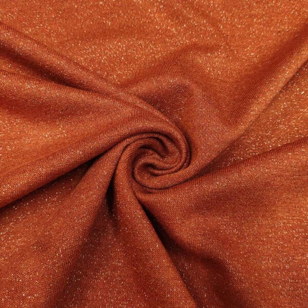 Tessuto Maglia Mano Lana in tinta unita coccio lurex