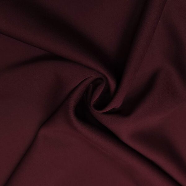 Tessuto Scuba tinta unita bordeaux