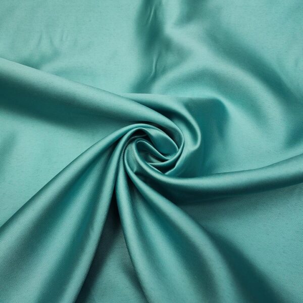 Tessuto Mikado tinta unita tiffany