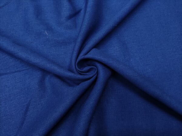 Tessuto Misto Lino in tinta unita azzurro