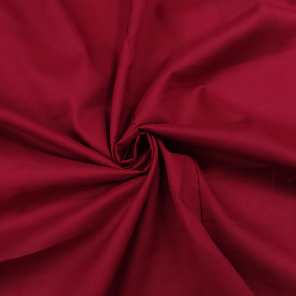 Tessuto Mussola di Cotone tinta unita amaranto