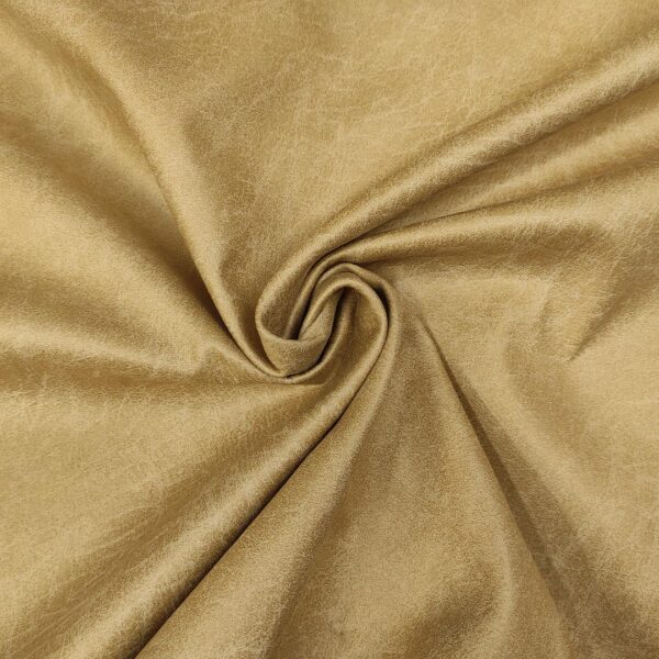 Tessuto per rivestimenti Nabuk idrorepellente effetto invecchiato scamosciato tinta unita écru