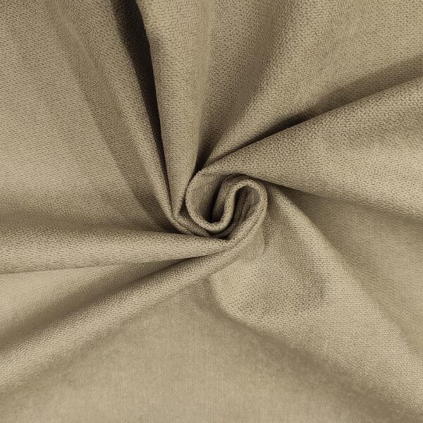 Tessuto per rivestimenti Nabuk idrorepellente effetto scamosciato tinta unita ghiaccio
